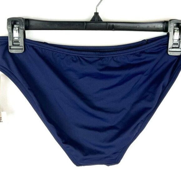 Tommy Bahama Women’s Side Shirred Blue Hipster Bikini Bottom Size Small - Picture 4 of 5